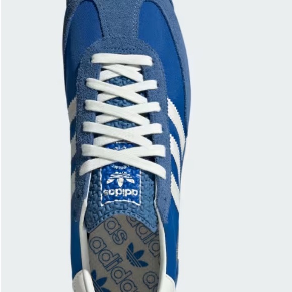 Adidas Royal Blue and White SL 72 Sneakers - Picture 4 of 8